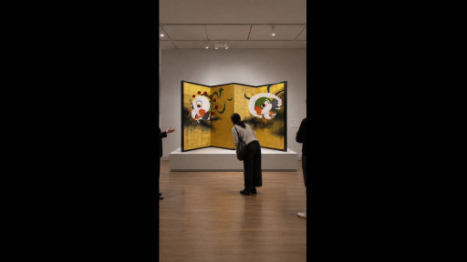 錆びた鳥が、神になる屏風——志水堅二個展「ブリドリーの時空雅行
