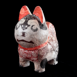shinko 毘沙門天 虎 張り子 大場咲子 SHINKO毘沙門天 by 大場咲子 | Art Scenes | Find and collect your