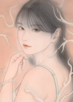 レビュー高評価の商品 山本有彩、「日々のこと」、希少画集・額装画、日本