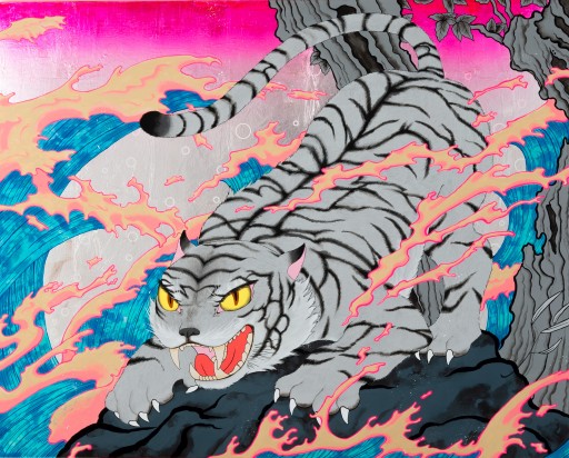 NINIGI TIGER | Art Scenes アートシーンズ | お気に入りのアートが