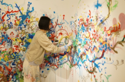 月　アート　絵画　ニシムラマホ ニシムラマホの来歴 | Art Scenes アートシーンズ | お気に入りの