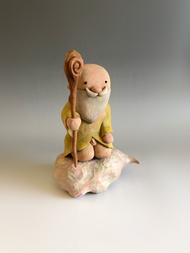 正座する神様 by 田島享央己 | Art Scenes アートシーンズ