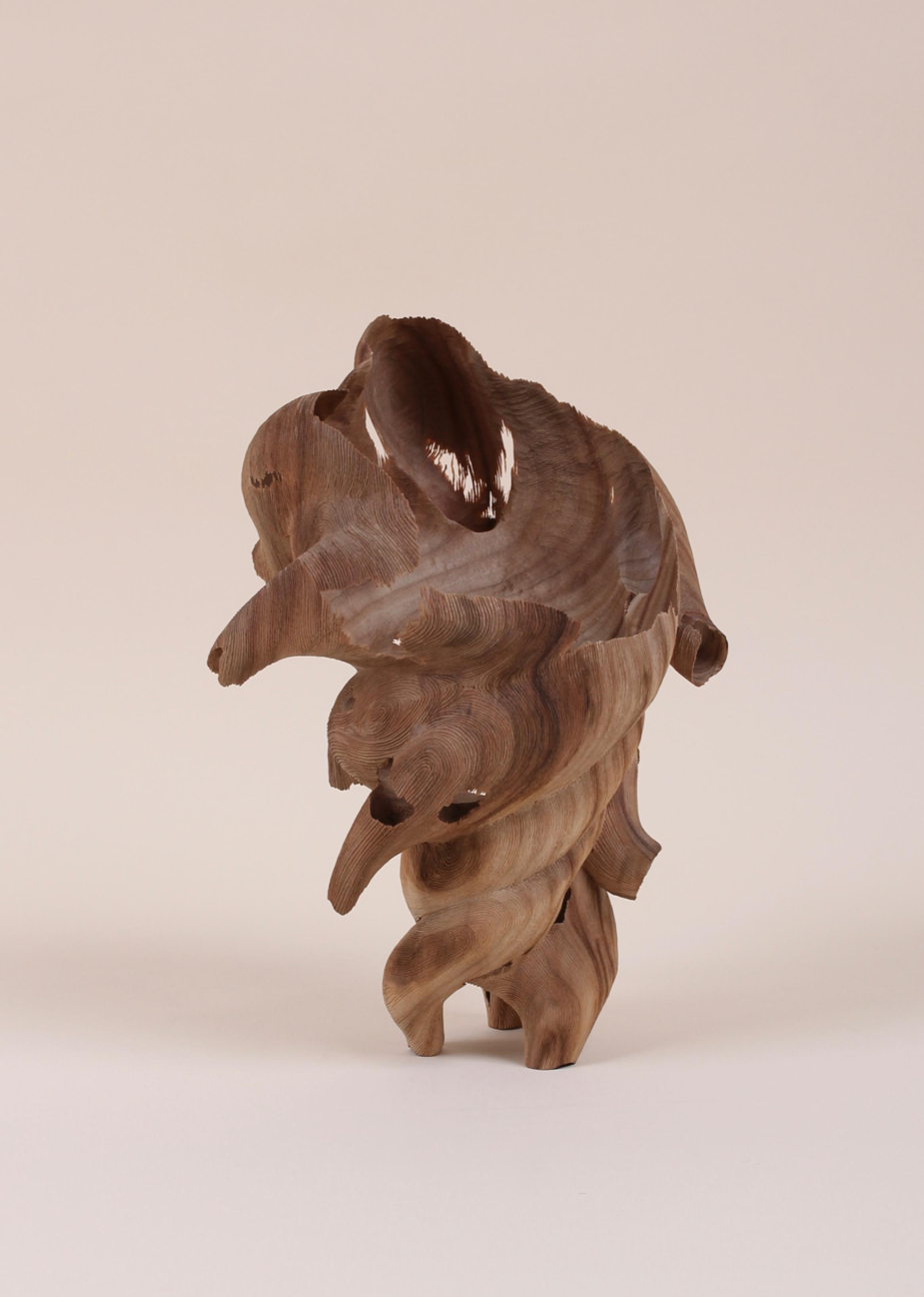 一木彫作品 ”神器” by 松本 涼 | Art Scenes アートシーンズ