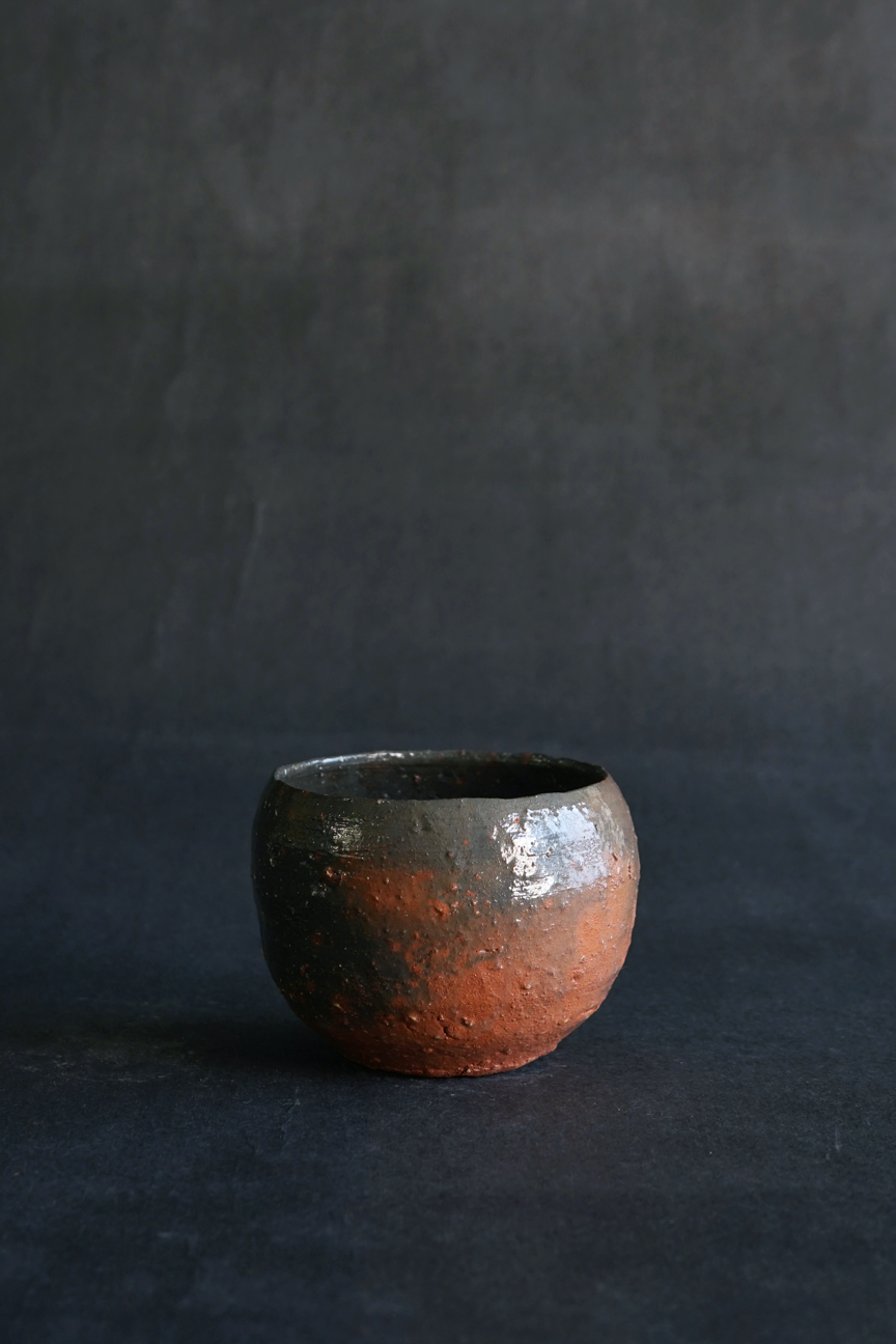 赤茶盌 | Red Chawan st01141 by 辻村史朗 | Art Scenes アート