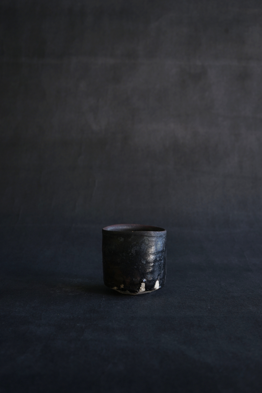 辻村史朗 黒旅茶碗