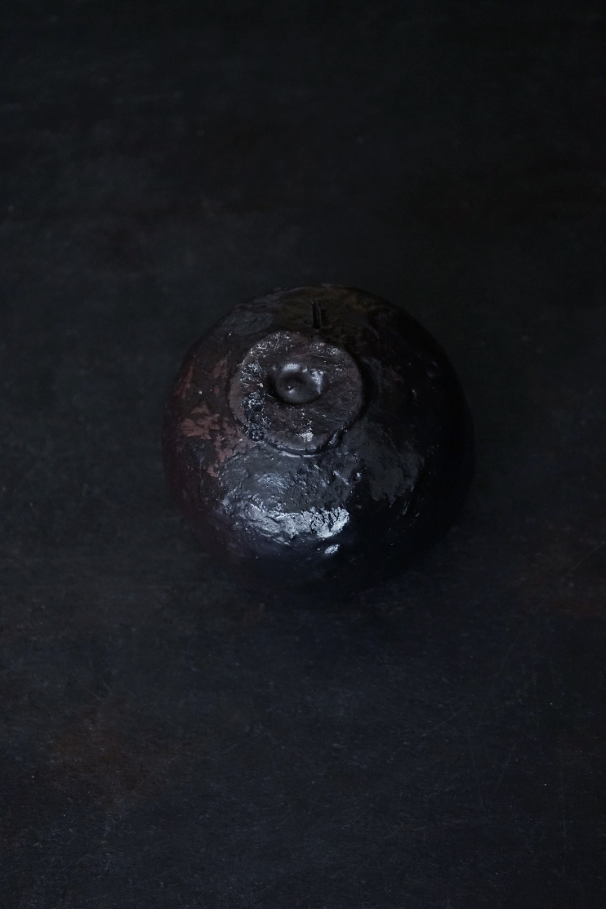 辻村史朗　黒茶碗 T−26 辻村史朗 引出黒茶碗 共箱付 | GARAGE MADE