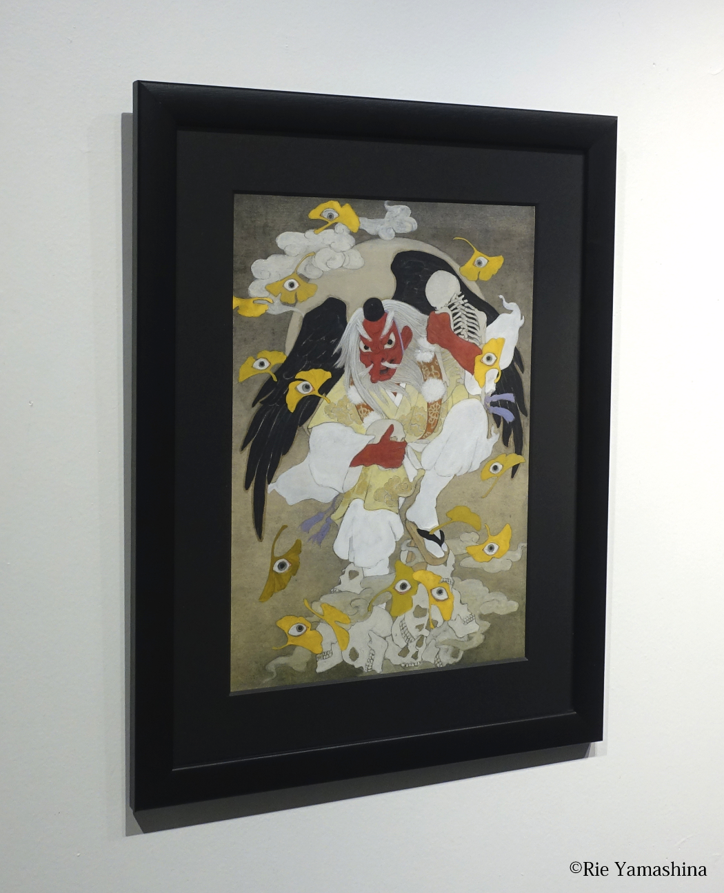天狗 -『妖怪奇談 今昔百鬼夜行 武士の世の怪異 2巻』装画(原画