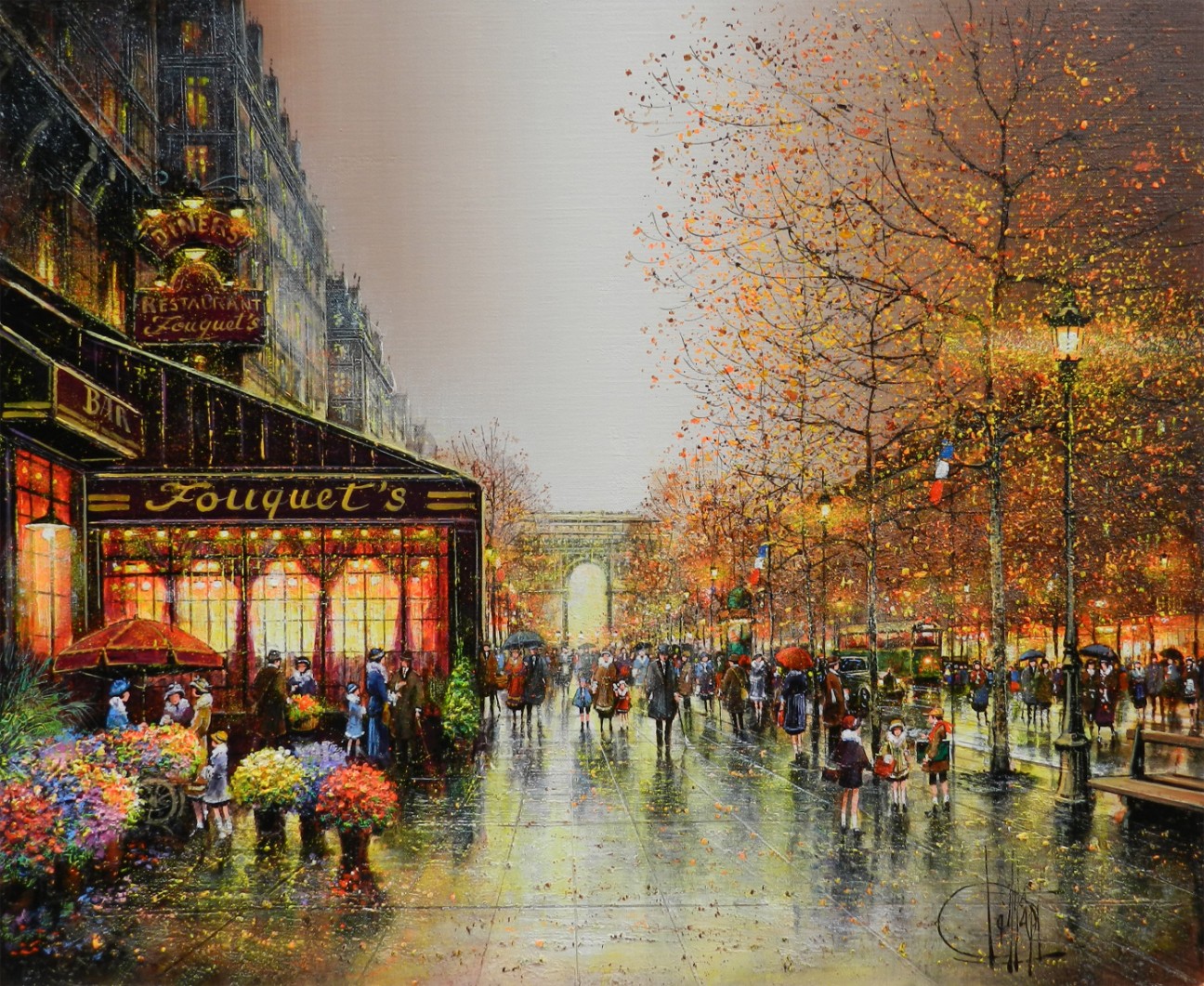 パリ、シャンゼリゼ by ギィ・デサップ | Art Scenes アートシーンズ 