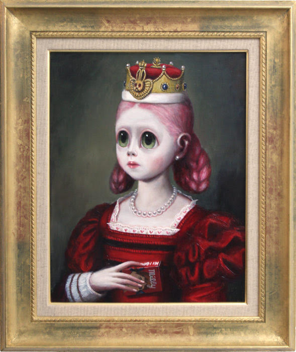 a portrait of a princess 1 by 唐仁原 希 | Art Scenes アートシーンズ |  お気に入りのアートが探せる、見つかる