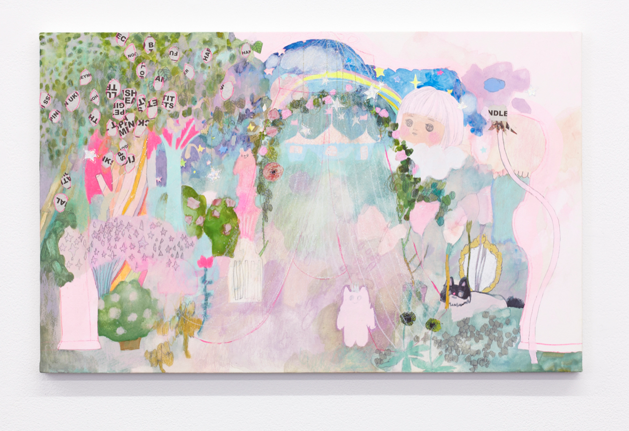 カーテンの向こうに By 長井朋子 Art Scenes アートシーンズ お気に入りのアートが探せる 見つかる