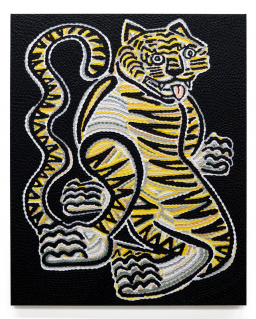 銅版画家 小池暢子 作　1978年「乾いた浜をみるマロック人形 」11/50 銅版画家 小池暢子 作 1978年「乾いた浜をみるマロック人形 」11/50