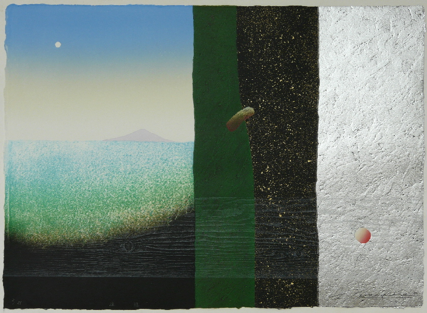 絵画    題「追憶」※言い値でございます。 Remembrances - 追憶 by 爲金 義勝 | Art Scenes アートシーンズ