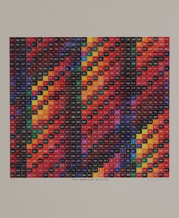 Magic Square 12209 29*29=841 by Hiroshi TOMURA | Art Scenes