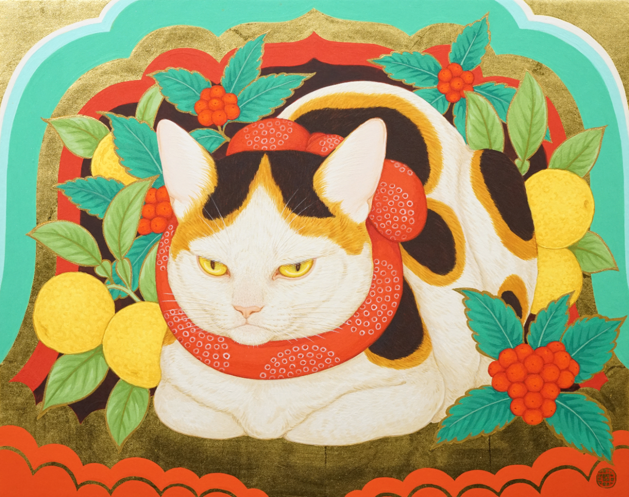 冬の眠り猫 By 丸山友紀 Art Scenes アートシーンズ お気に入りのアートが探せる 見つかる