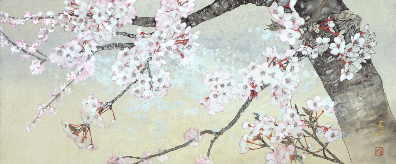 花絵巻（春桜） by 宮下真理子 | Art Scenes | Find and collect your