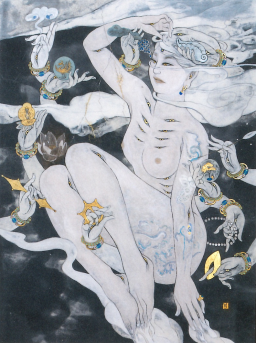 【再値下げしました！】遠藤麻木子 人物画 モノトーン 遠藤麻木子's Artworks | Art Scenes | Find and collect your