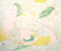 【再値下げしました！】遠藤麻木子 人物画 モノトーン 遠藤麻木子's Artworks | Art Scenes | Find and collect your