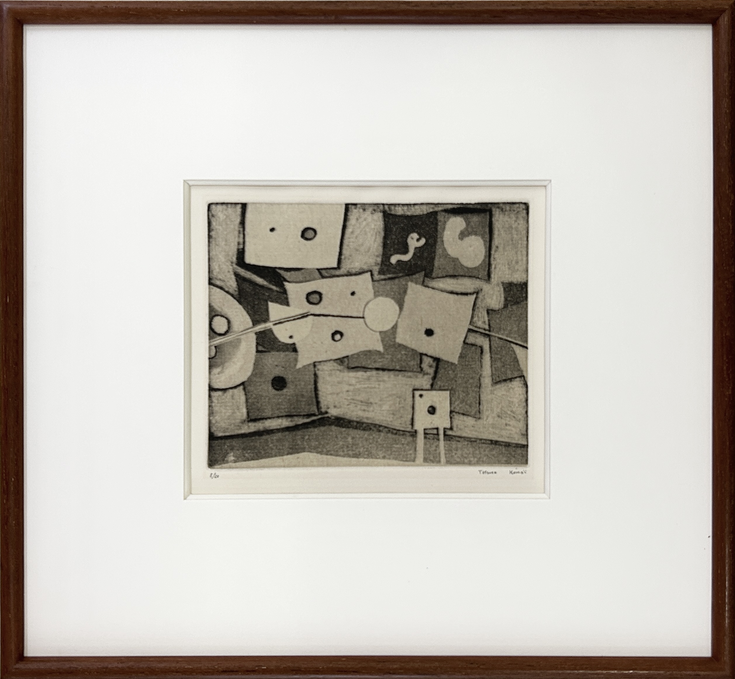 駒井 哲郎「風」 by Tetsuro Komai | Art Scenes | Find and