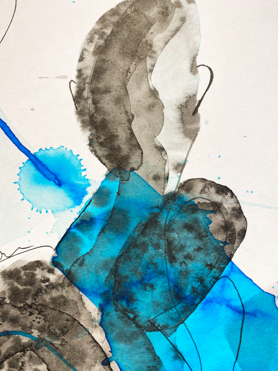 絵画(糸を使って描いた絵) 糸1 by SAKI OTSUKA | Art Scenes | Find and collect your favorite art