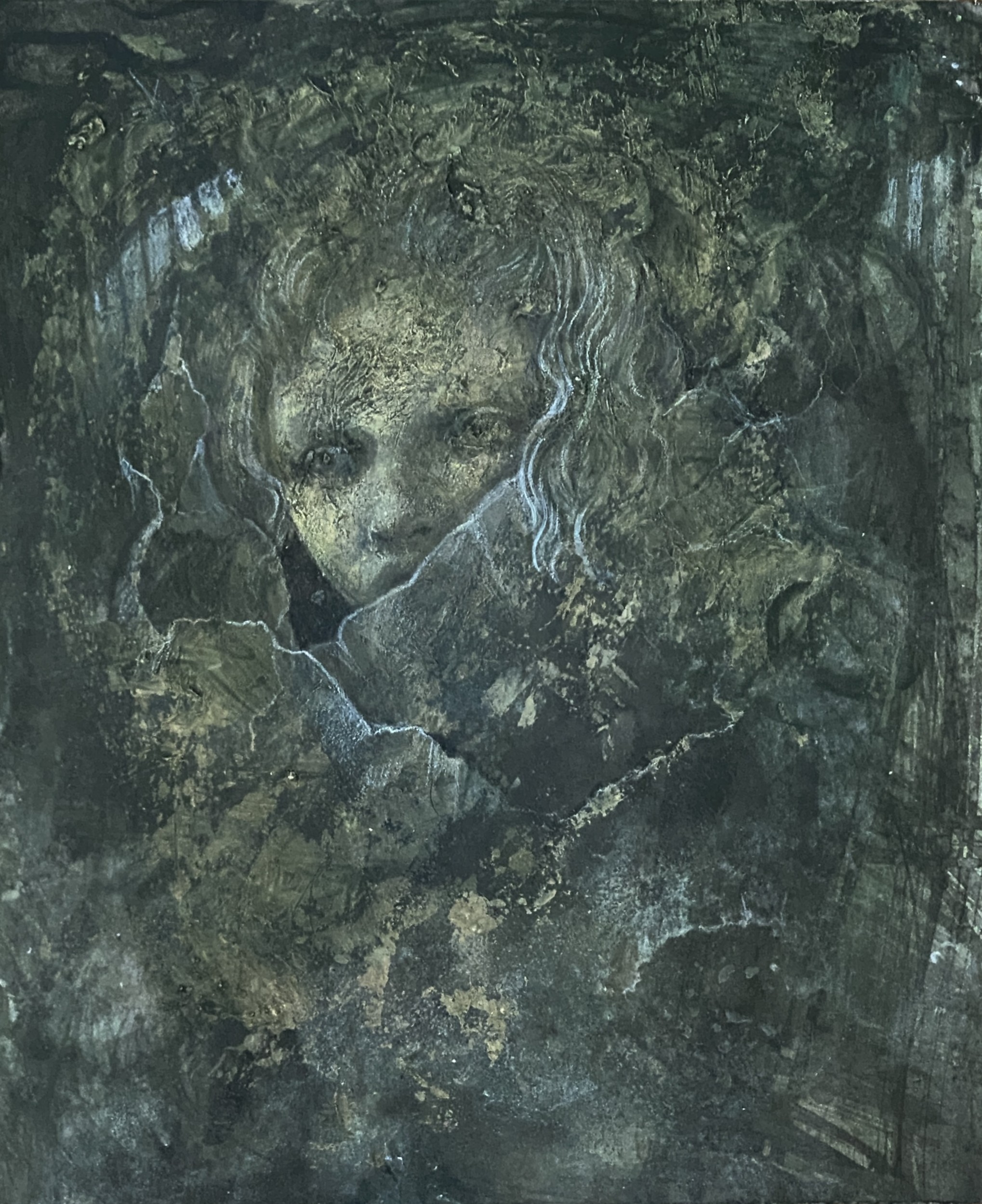 境界の子 2021-Ⅱ by 藤浪 理恵子｜Fujinami Rieko | Art Scenes