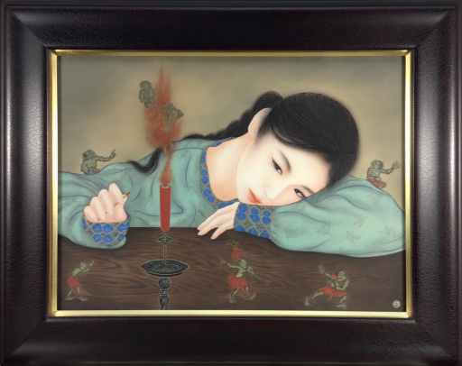 蝋燭の妖怪 by 高 資婷 | Art Scenes | Find and collect your favorite art