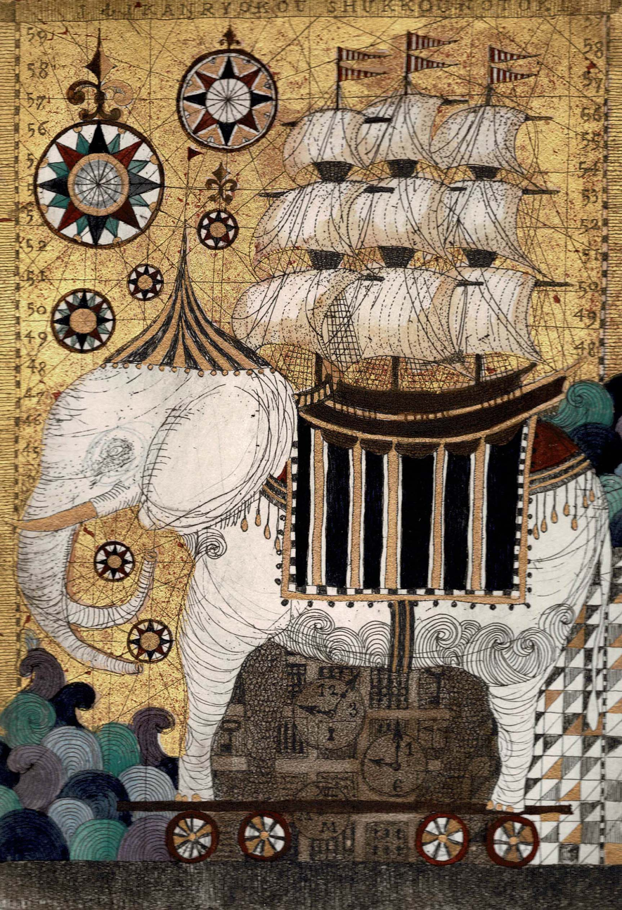 時間旅行 -出航の時ｰ by 坪内好子 | Art Scenes | Find and