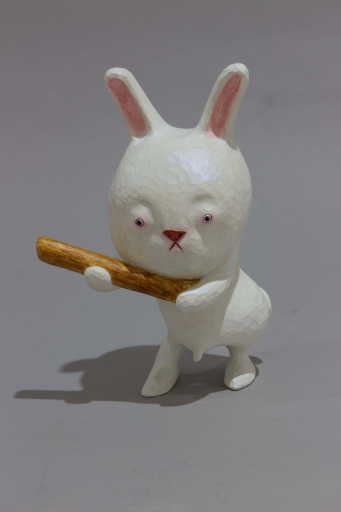 田島享央己　彫刻作品　檜　うさぎ　ユニーク作品 rBggXbXsCVuUNPlSUV0rthVMi4Kqbl