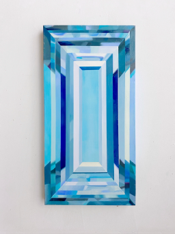 Spectrum-Aquamarine by ヒロ中津川 | Art Scenes アートシーンズ