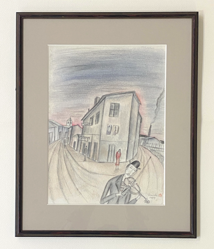 斎藤 真一「街角」 by Shinichi Saito | Art Scenes | Find and