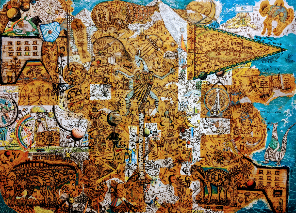 インテリア絵画:メキシコのアーティストVENA2(ベナードス)作品