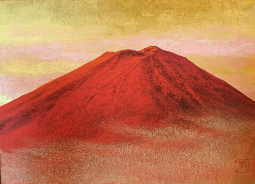 赤富士 by Chido SHIMIZU | Art Scenes | Find and collect your