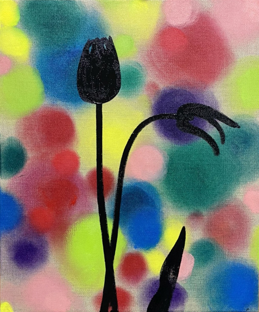 黒いチューリップ by O JUN | Art Scenes | Find and collect your