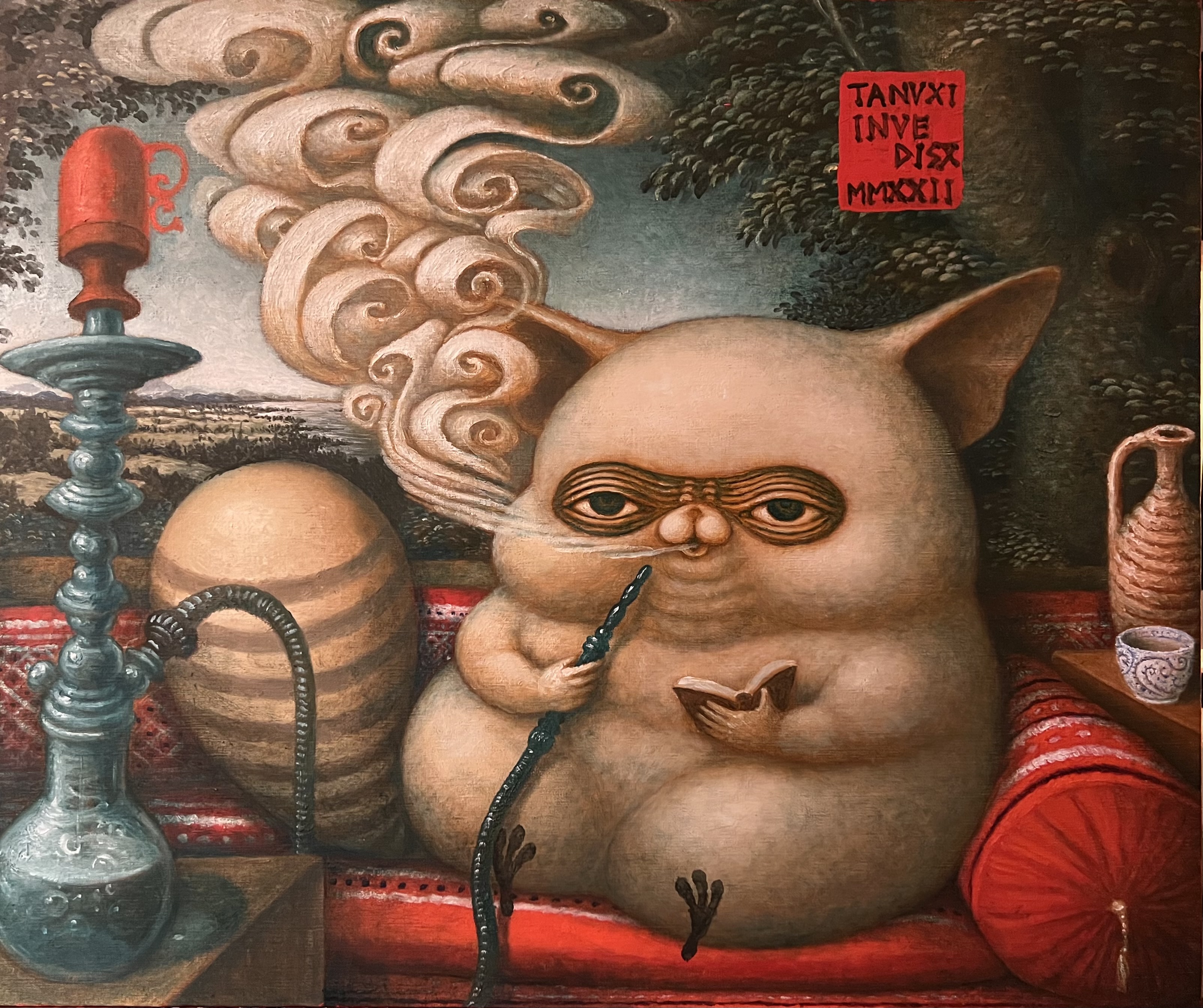 井上大輔 (井上時田大輔) 絵画 アクリル原画 現代アート 作品証明書付き たびじ：井上時田大輔 | OIL - 現代アート・絵画の販売・通販