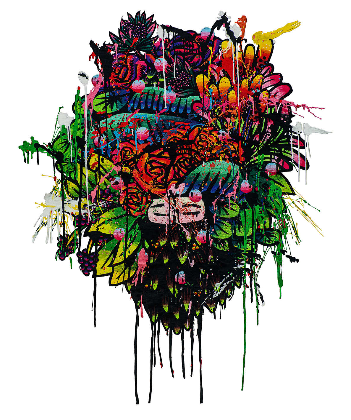 Blooming Peace Inside Chaos by エコ ヌグロホ | Art Scenes アート