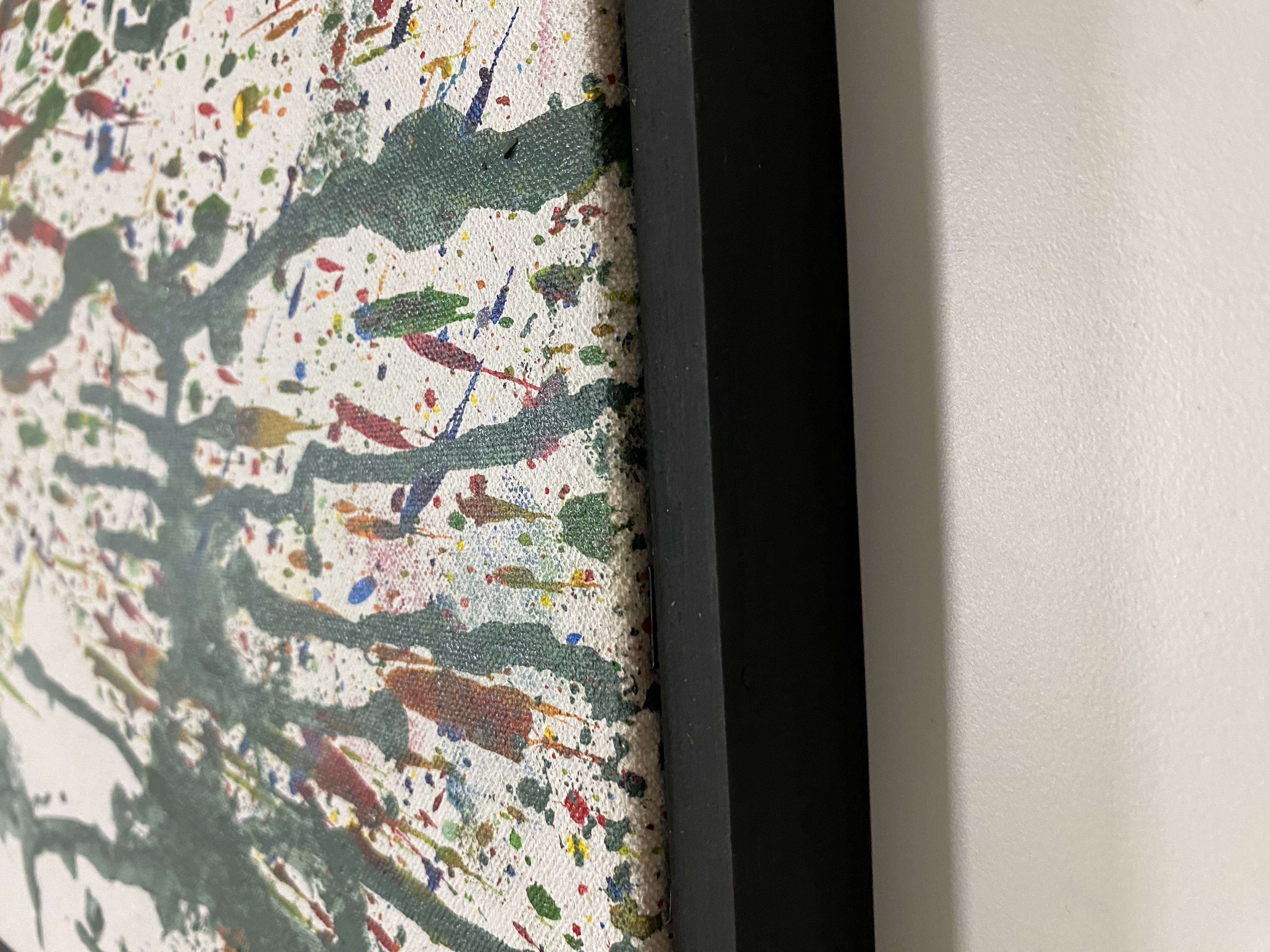 アクリル画　無題 無題 by 嶋本 昭三 | Art Scenes | Find and collect your