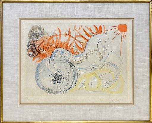 サルバドール・ダリ「 Elijah from Our Historical Heritage (『我らの