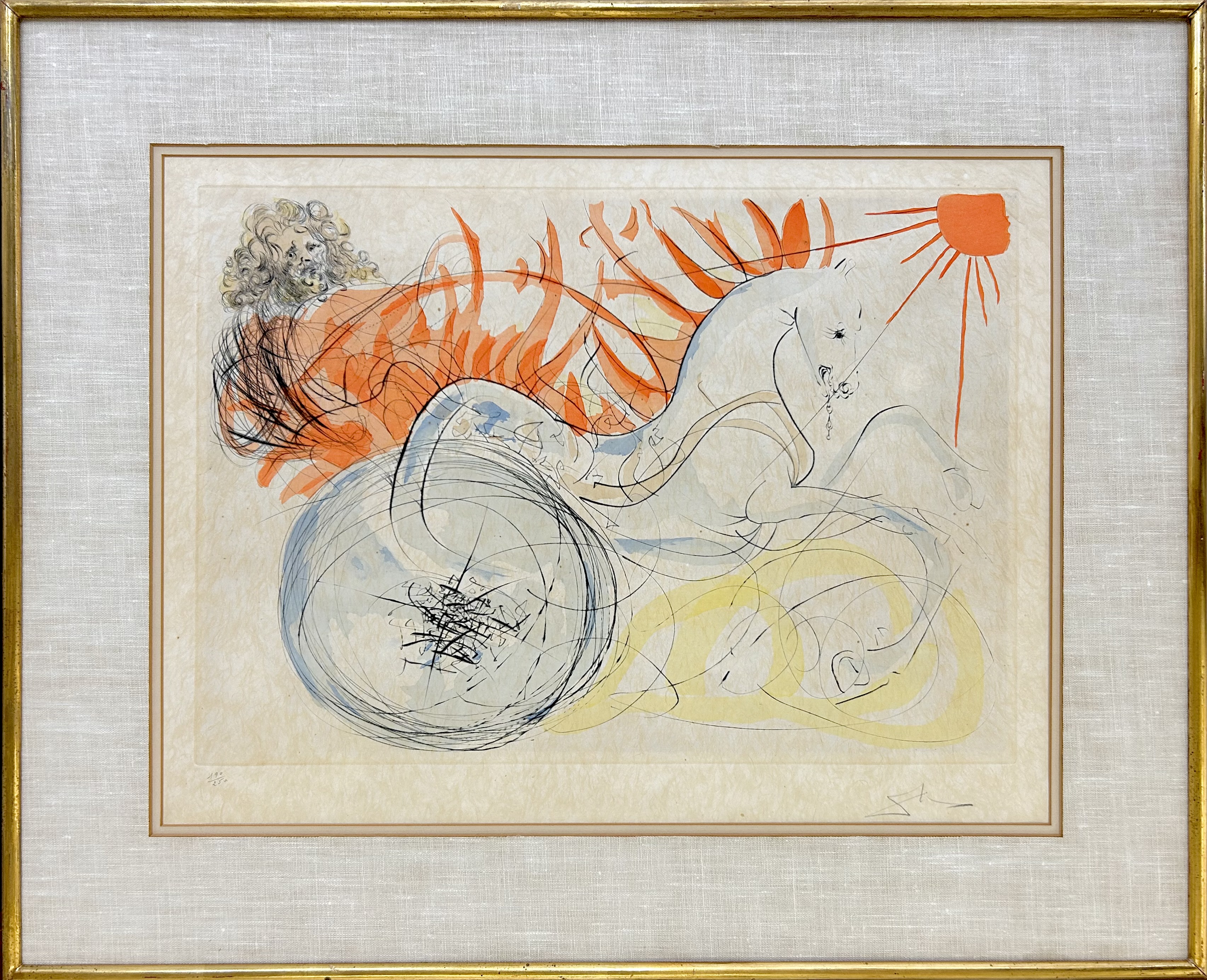 サルバドール・ダリ「 Elijah from Our Historical Heritage (『我らの