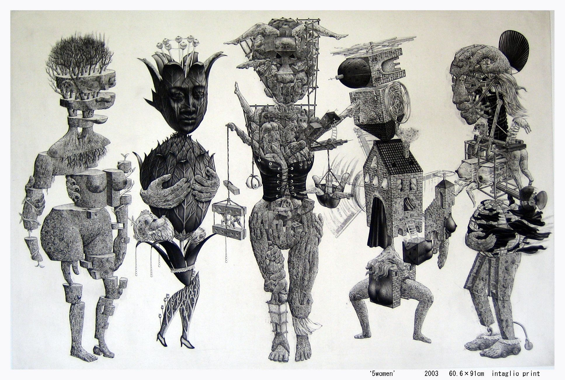 銅版画　from Leonard 作田富幸 作田富幸（不忍画廊）｜美術手帖