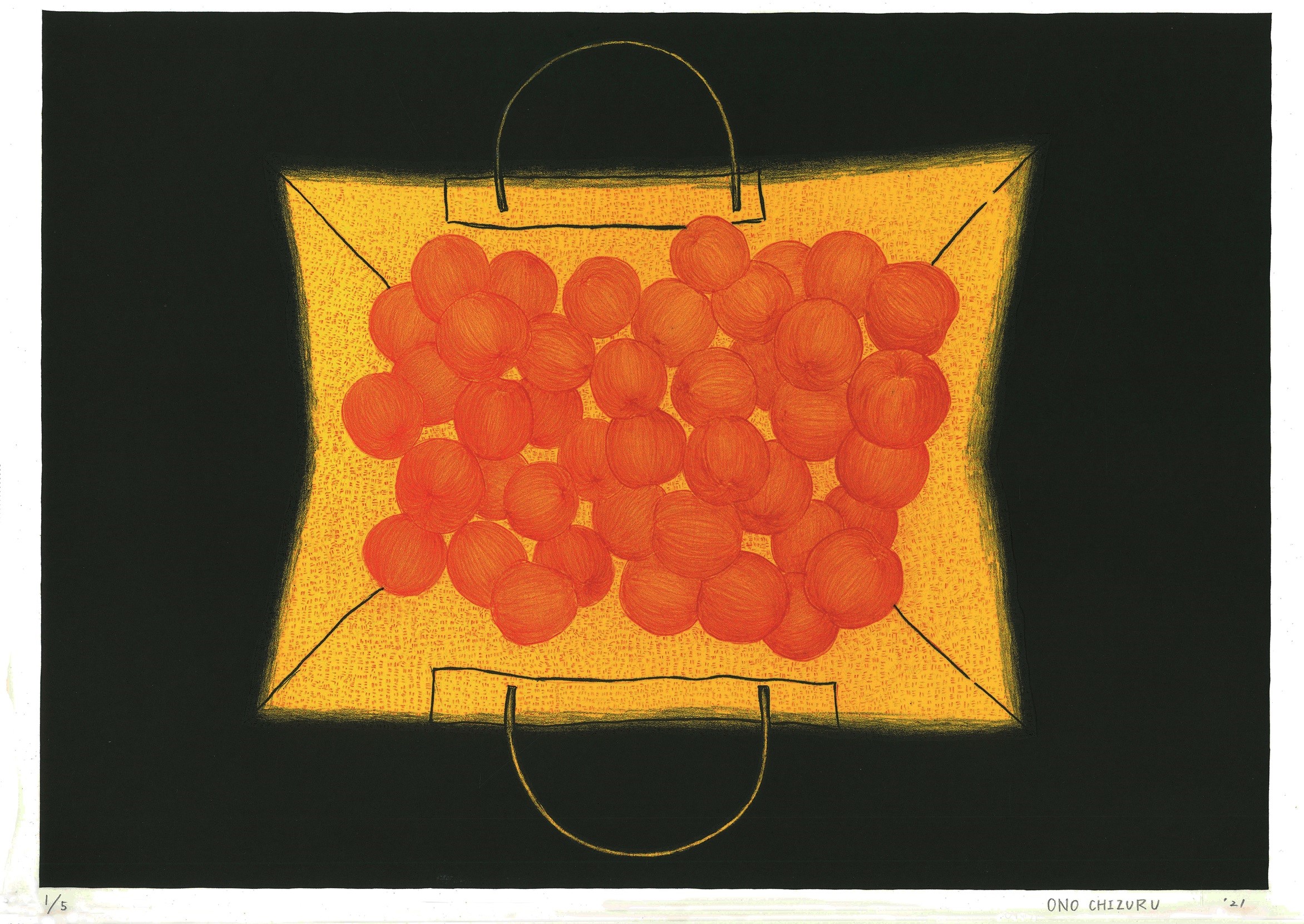 小野千鶴「りんごがいっぱい」 by Other Artist | Art Scenes アート