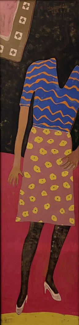 寺田至 てらだ・いたる ハイヒール 絵画 油彩 テンペラ 女性 A by