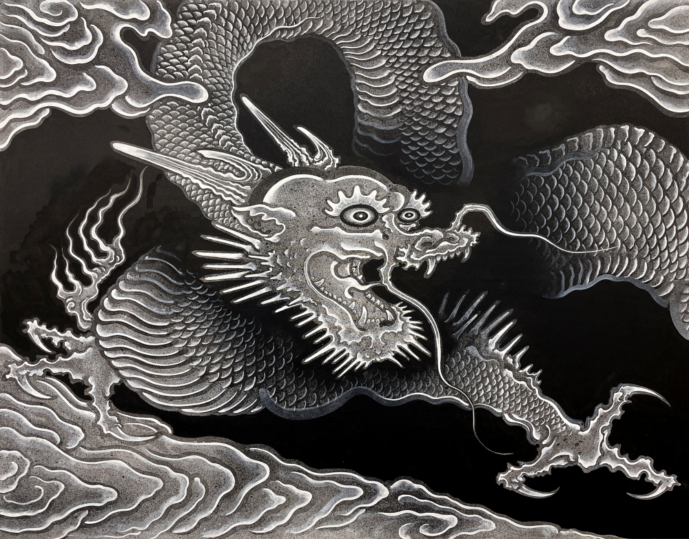 八方睨み龍 by JOE | Art Scenes アートシーンズ | お気に入りのアート