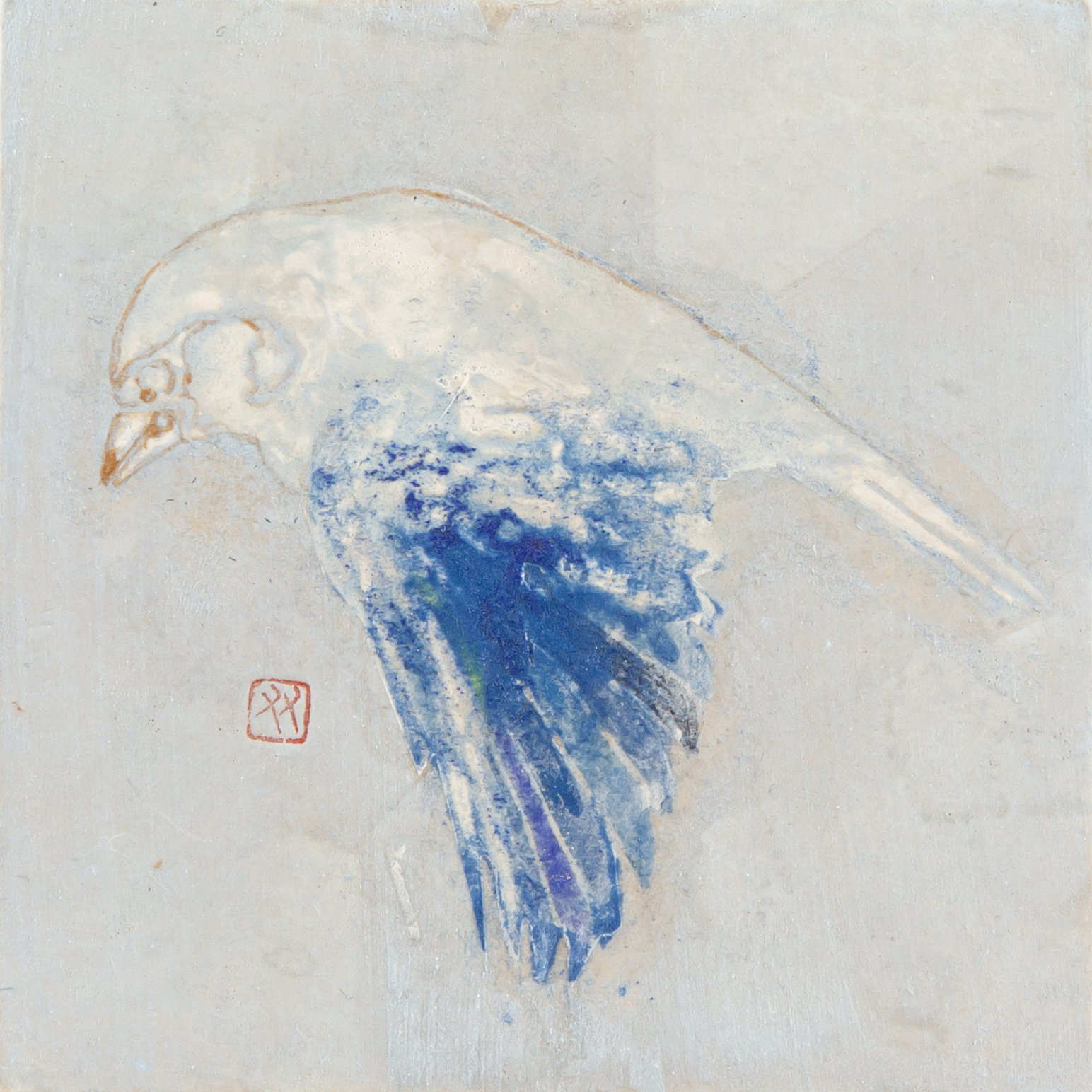 絵画・額縁・版画・松井 友紀恵・新品未使用・花の咲く季節
