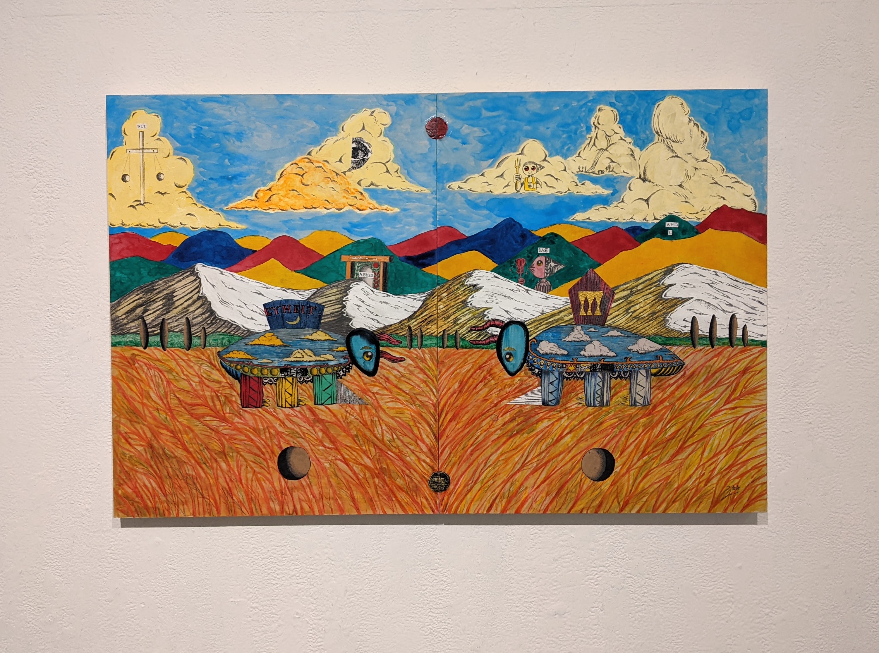 イラストレーション原画「アラジンの自由」 アオゾラシュラムシ by カンダシンジ | Art Scenes | Find and