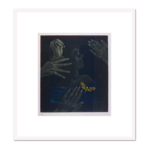 七つの大罪「嫉妬の罪」The Seven Deadly Sins Invidia by 池田満寿夫