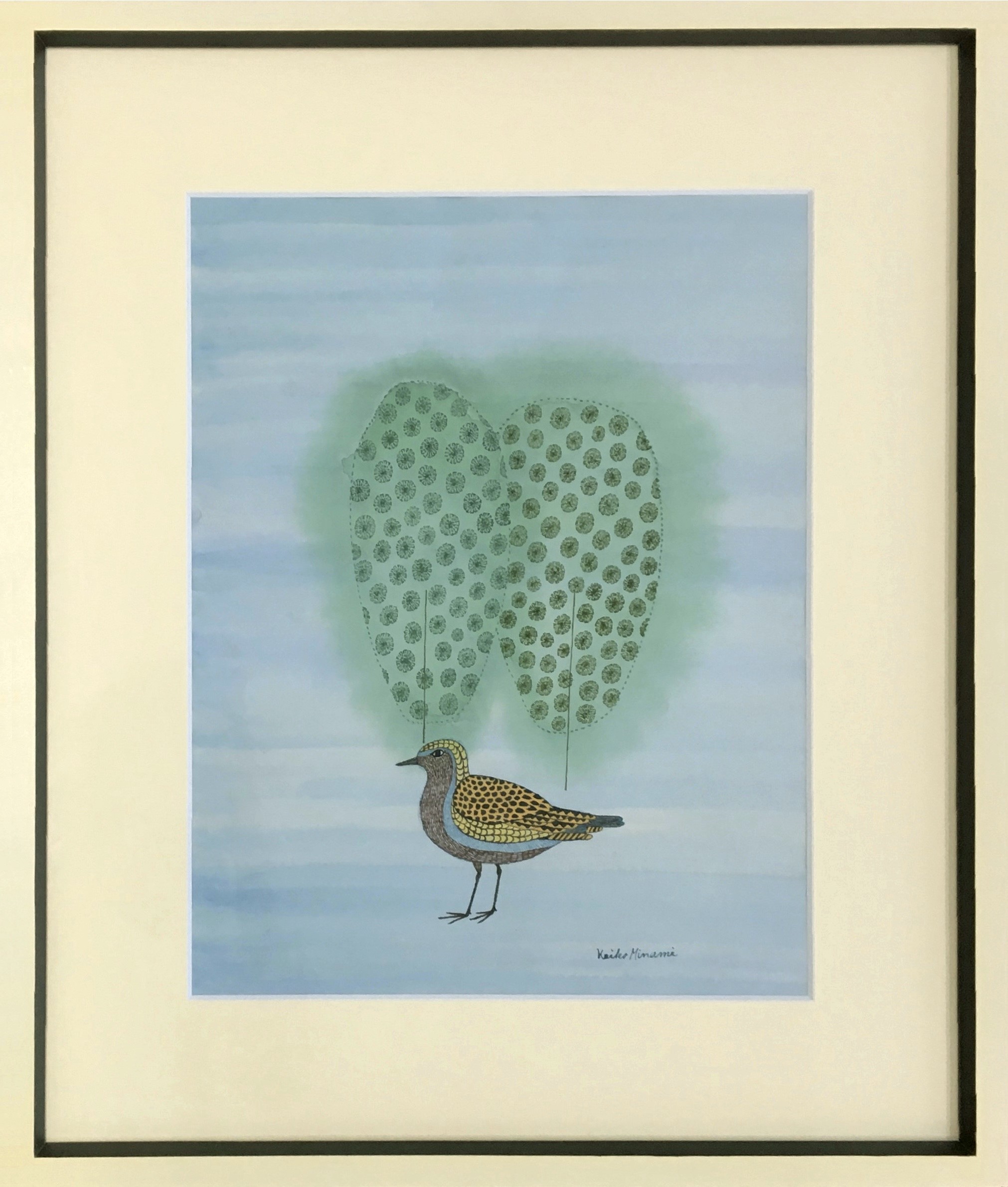 南 桂子「鳥と二本の木」 by Collection of SHINOBAZU GALLERY | Art