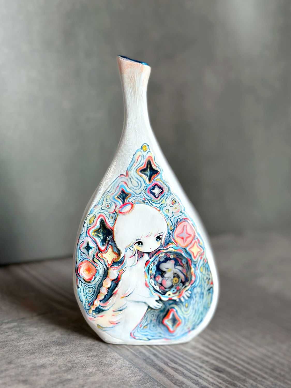 立体作品 (花瓶) by Si_ku Kigiku | Art Scenes | Find and