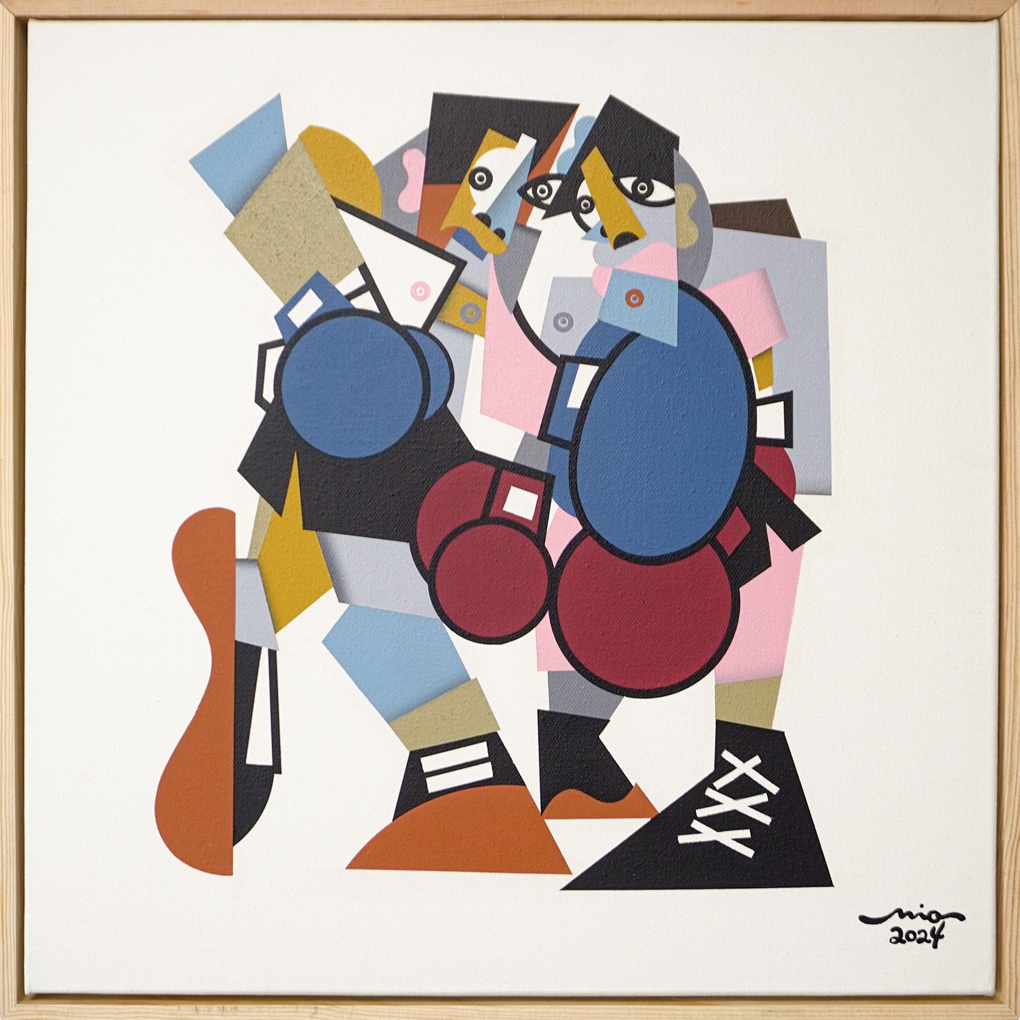 BOXING(BODY SHOT) by 岡崎実央 | Art Scenes アートシーンズ