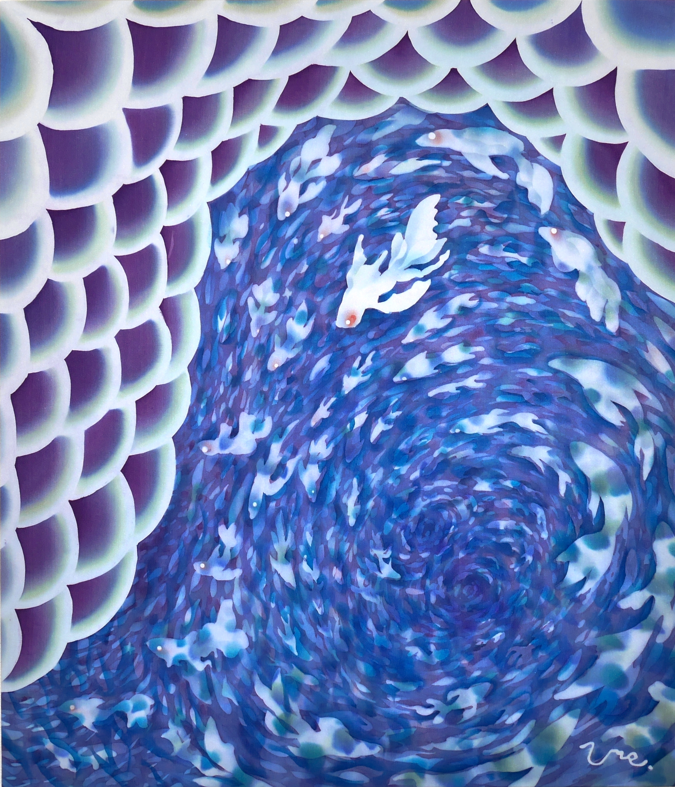 宙翔ける龍-渦- by 梅田綾香 | Art Scenes | Find and collect your