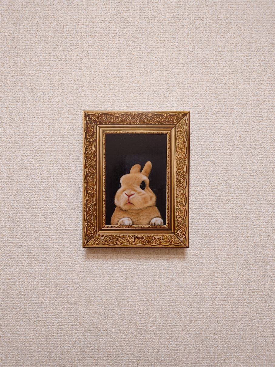 ウサギの額縁 by 釜匠 | Art Scenes アートシーンズ | お気に入りの
