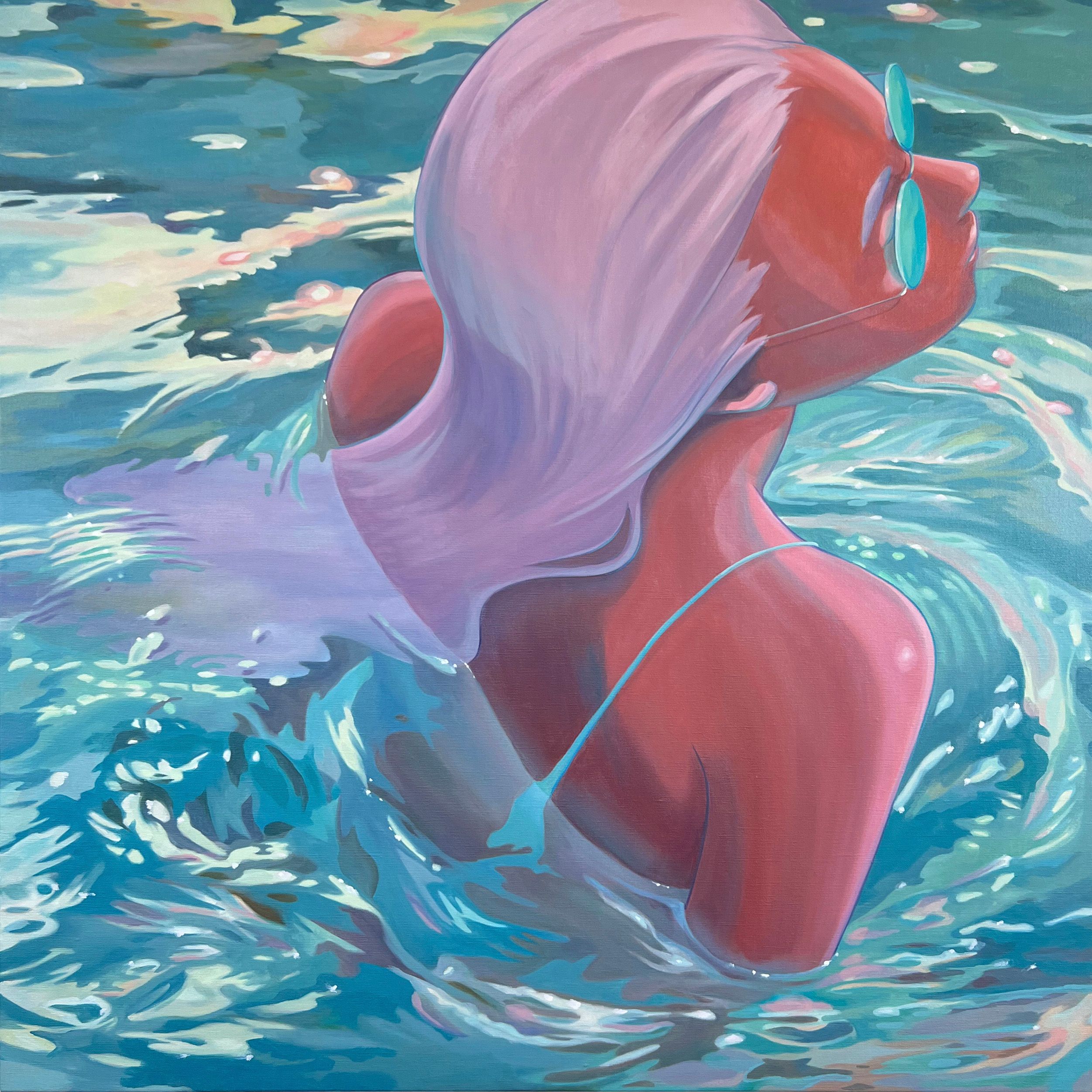 SURFACE series 001 Begin to swim by AMI OTSUKA | Art Scenes アート